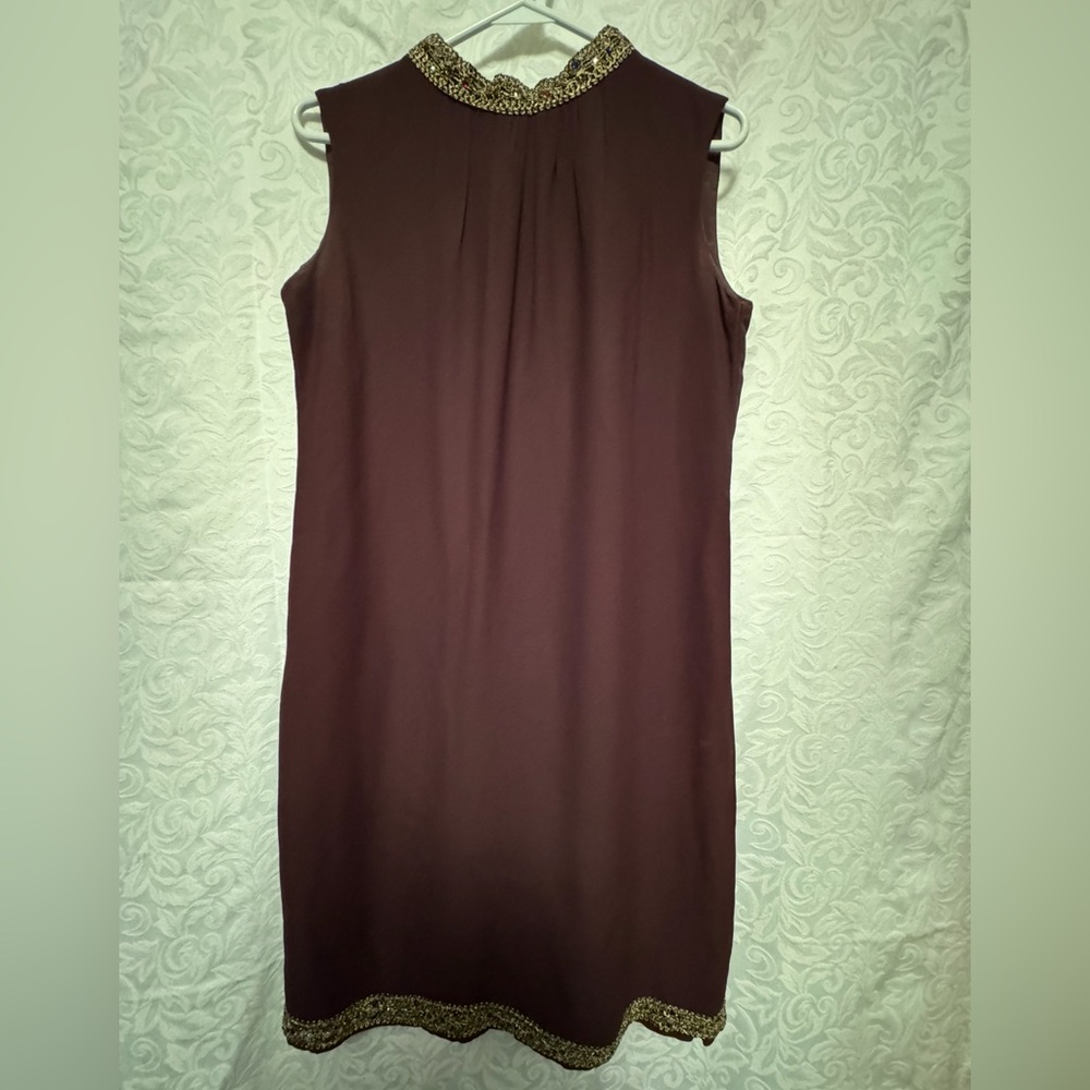 Brown Cocktail Dress